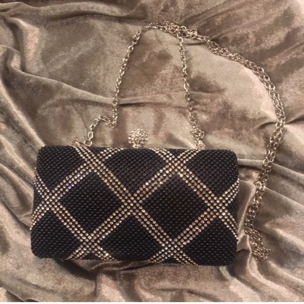 Lulu Townsend- Sparkly Party Clutch Purse